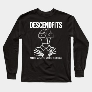 Descendfits - Milo Wants Your Skulls Long Sleeve T-Shirt